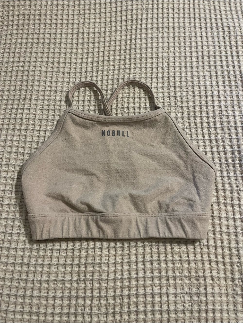 No bull Melange High-Neck Sports Bra - Small